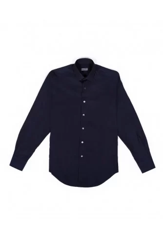 Chemise slim Lanvin bleu marine