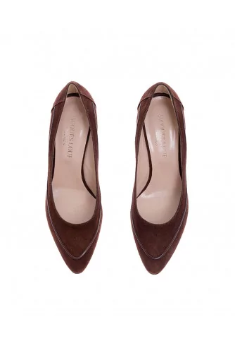 Achat Split leather pumps with... - Jacques-loup