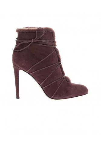 Boot bt rond avec lacet Tal.100 Marron Gianvito Rossi Femme