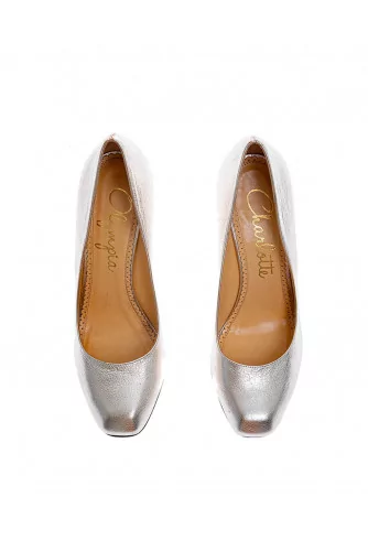 Escarpin Argent Tal.100 Charlotte Olympia Femme