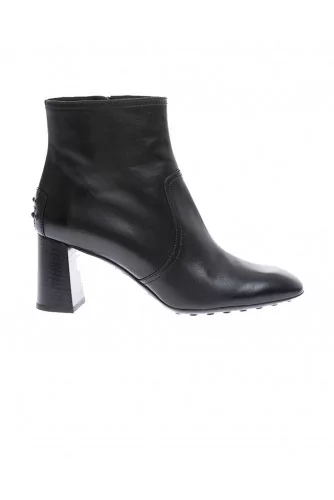 Achat Calf leather low boots with... - Jacques-loup