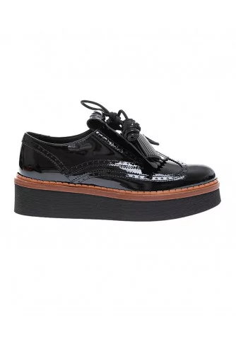 Achat Patent leather derby with... - Jacques-loup