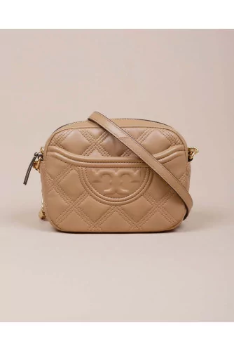 Fleming Camera Bag - Petit sac en cuir nappa matelassé