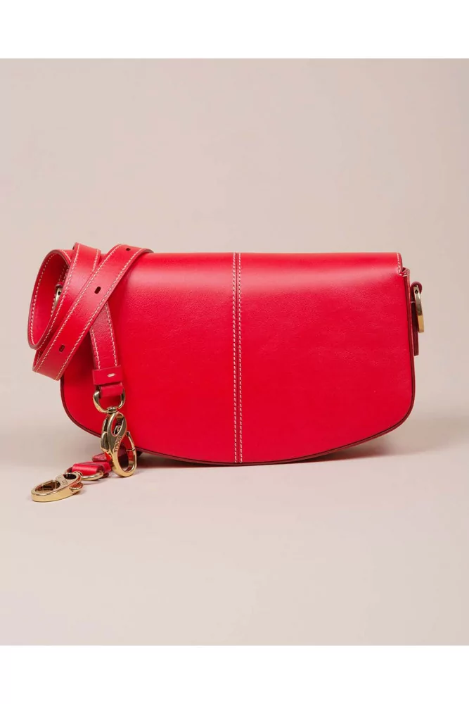 C-Bag - Tod's - Red and gold colored bag for women