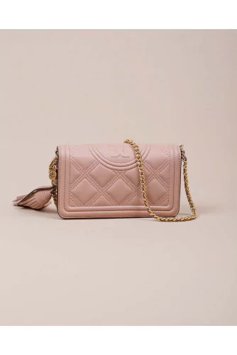 Fleming Wallet - Nappa leather quilted cluch bag