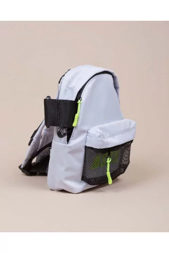 Mini tissue backpack zipped