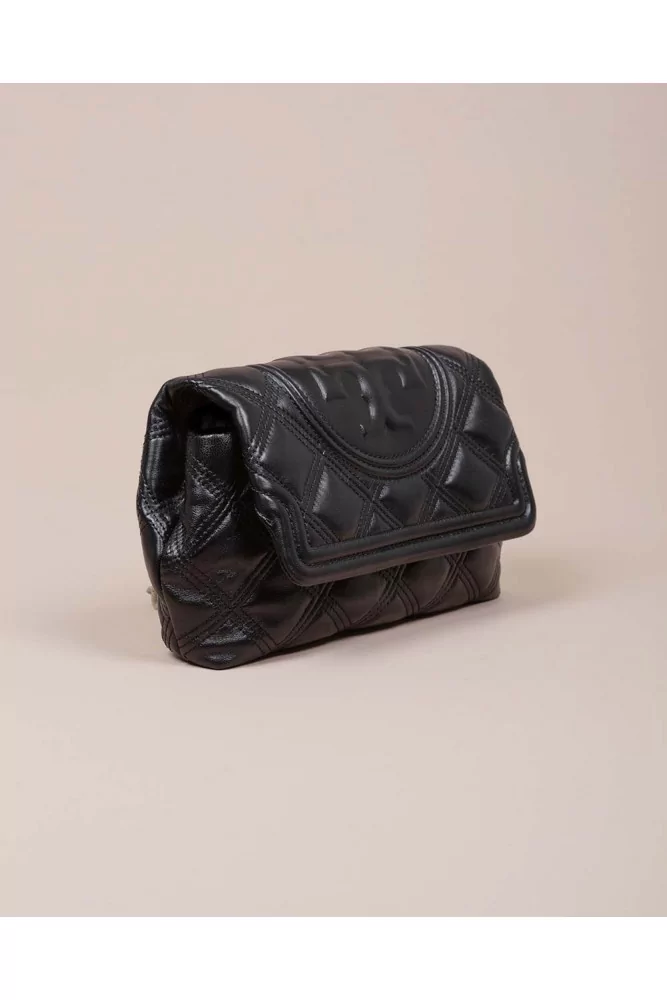 Fleming Soft Clutch - Pochette souple matelassée en cuir nappa Fleming Soft Clutch - Pochette souple matelassée en cuir nappa