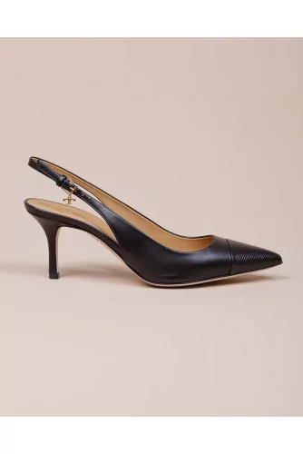 Achat Penelope - Leather pumps with toe-cap - Jacques-loup