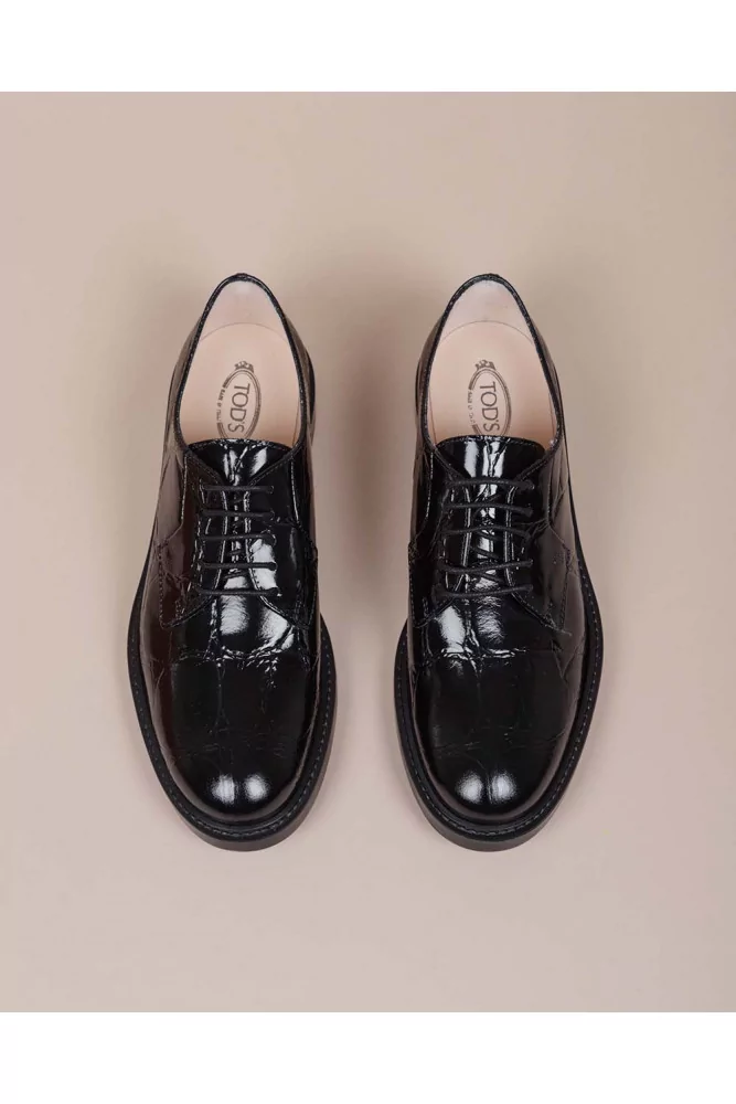 crocodile print shoes