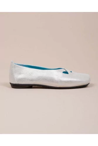 Achat Glittering leather ballerinas - Jacques-loup