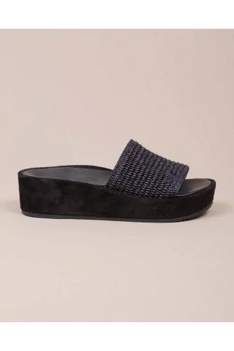 Mule EHM noir pour femme