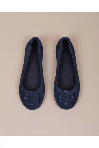 Achat Mini Travel - Natural leather ballerinas with logo - Jacques-loup