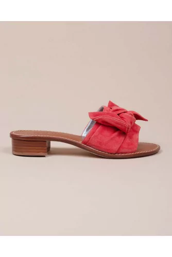 Achat Suede mules with large knot 25 - Jacques-loup