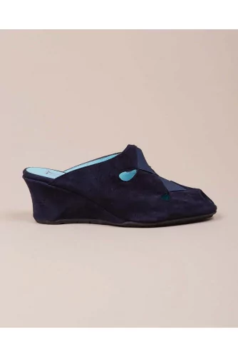 Achat Suede open toe slippers - Jacques-loup
