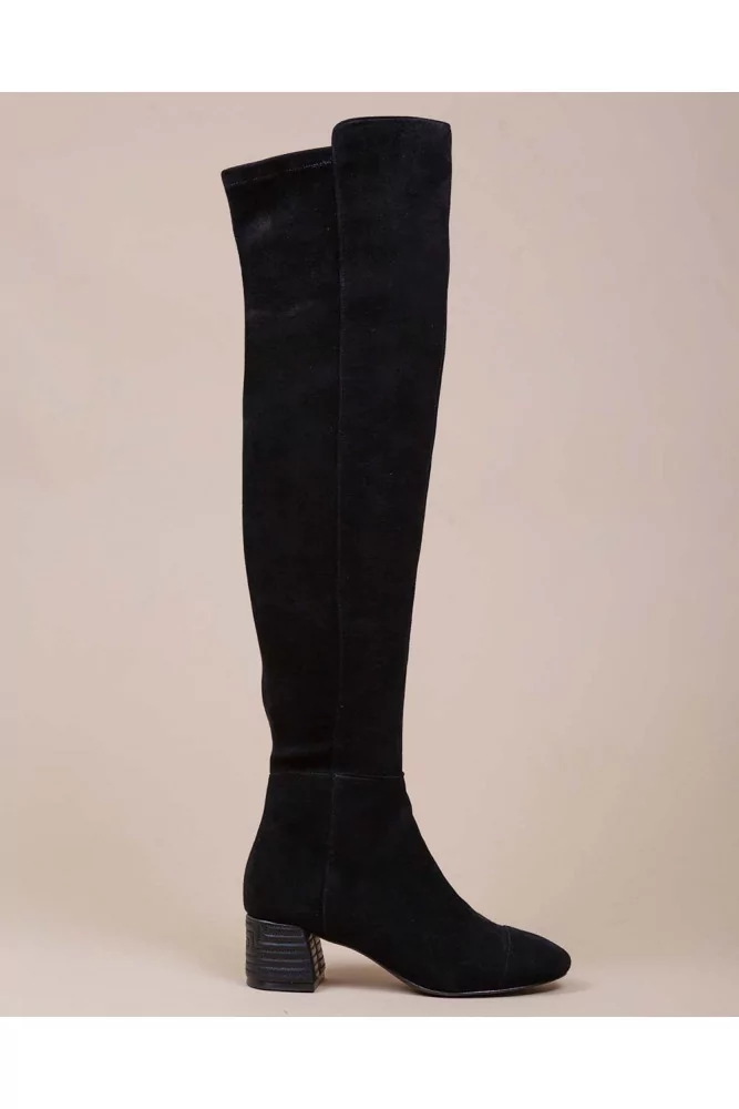 Nina - Suede over the knee boots