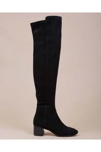 Nina - Suede over the knee boots