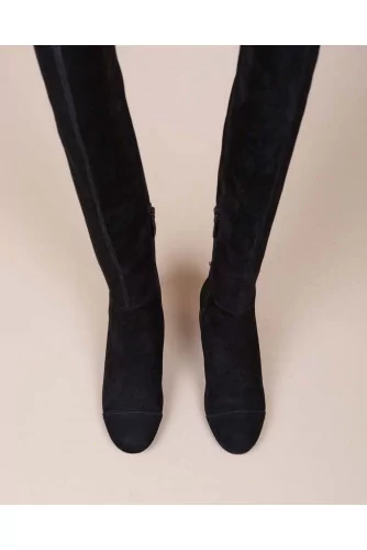 Nina - Suede over the knee boots