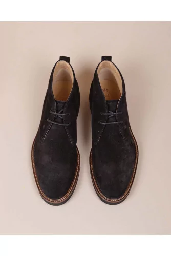 Light Casual Polako - Suede derbys with laces