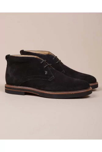 Light Casual Polako - Suede derbys with laces