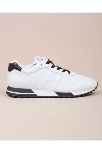 Running H86 - Nappa leather sneakers with contrasting buttress