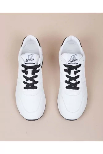 Achat Running H86 - Nappa leather sneakers with contrasting buttress - Jacques-loup