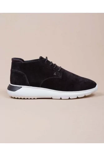 Achat I Cube - Split leather boots/sneakers 4 shoelace wholes - Jacques-loup