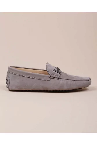 Doppia T Gomini - Nubuck « Double T » Moccasins