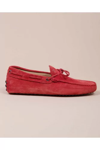 Gomini Lacetto - Split leather moccasins with rubber pins