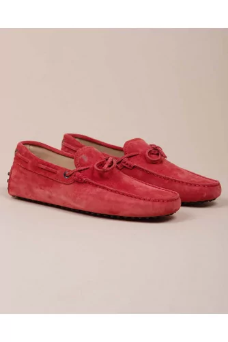 Gomini Lacetto - Split leather moccasins with rubber pins