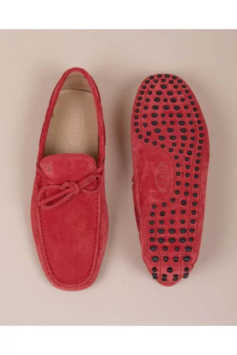Gomini Lacetto - Split leather moccasins with rubber pins