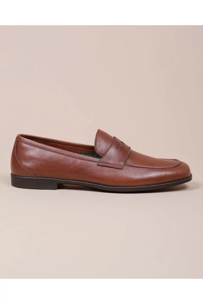 Fratelli Rossetti - Yacht - Mocassins en cuir avec patte 12 gold