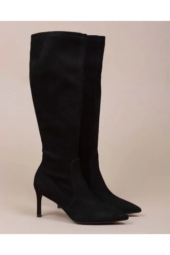 Vanessa - Calfskin boots stretch 75