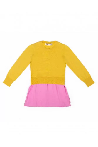 Pull Marni Jaune et rose