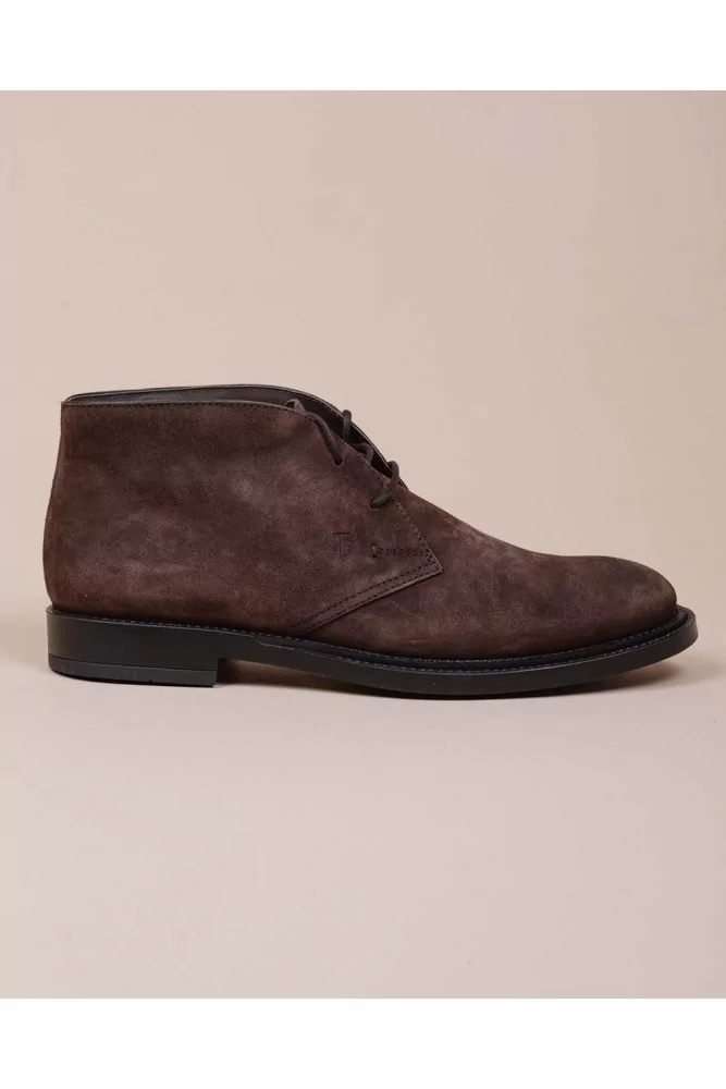 Polako - Derby-boots en daim avec lacets 30