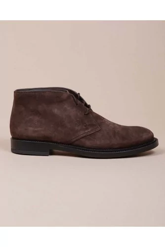 Polako - Derby-boots en daim avec lacets 30