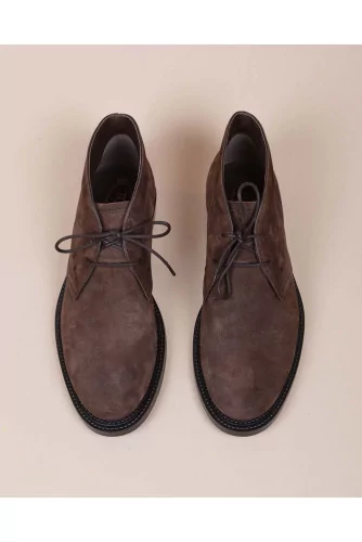 Polako - Suede derbies with laces 30