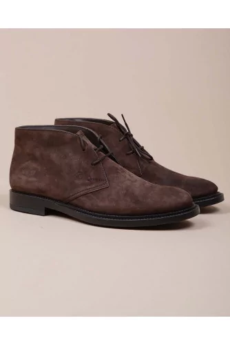 Polako - Derby-boots en daim avec lacets 30