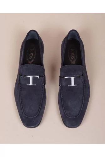 T Piatta Gomme Leggera - Split leather moccasins  20