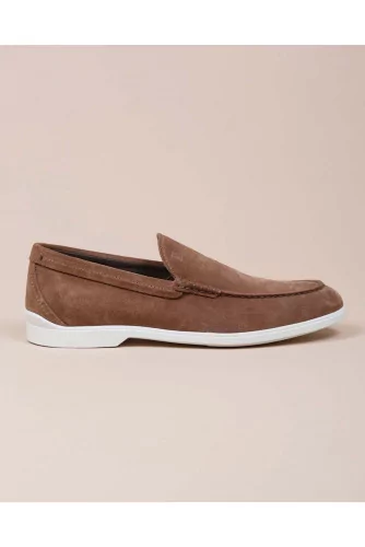 Achat Pantofola Casual Business - Split leather moccasins with light outer sole - Jacques-loup