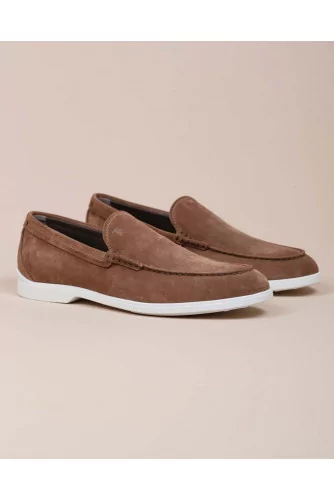 Achat Pantofola Casual Business - Split leather moccasins with light outer sole - Jacques-loup