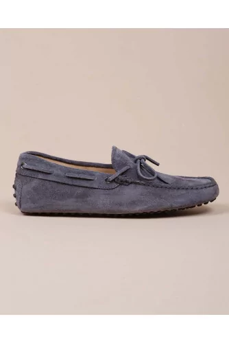 Achat Natural leather moccasins with decoratives shoelaces - Jacques-loup