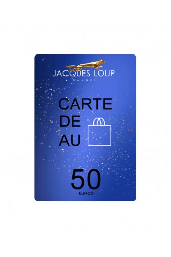 Achat Cartes Cadeau - 50€ - Jacques-loup