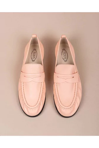 Mocassin Tod's destructuré rose