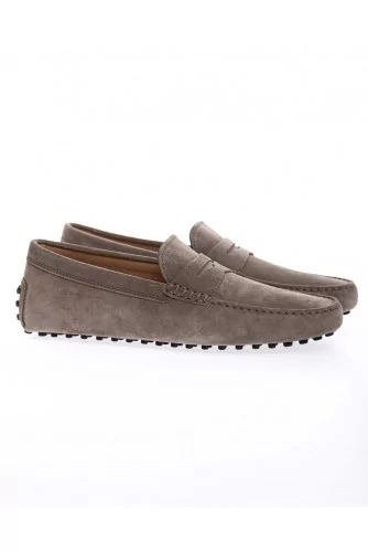 Gommini - Split leather moccasins with decorative tab