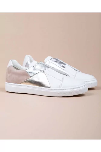 Nappa leather sneakers patchwork 20