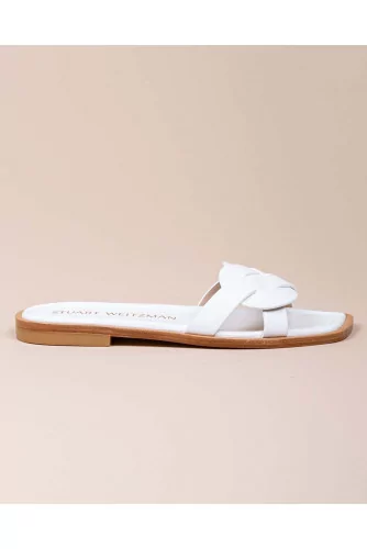 Achat Sierra - Nappa flat mules plaited strap 10 - Jacques-loup