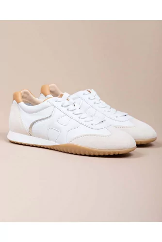 Olympia Z - Leather and nubuck sneakers