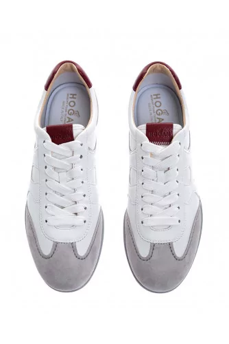 Achat Olympia Z - Leather and nubuck sneakers - Jacques-loup