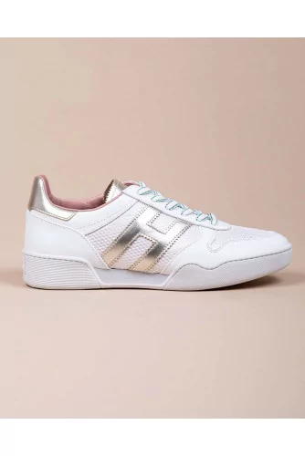 Retro Volley - Leather sneakers volleyball style