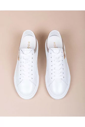 Cassetta - Leather two-toned sneakers 30